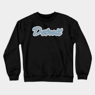 Football Fan of Detroit Crewneck Sweatshirt